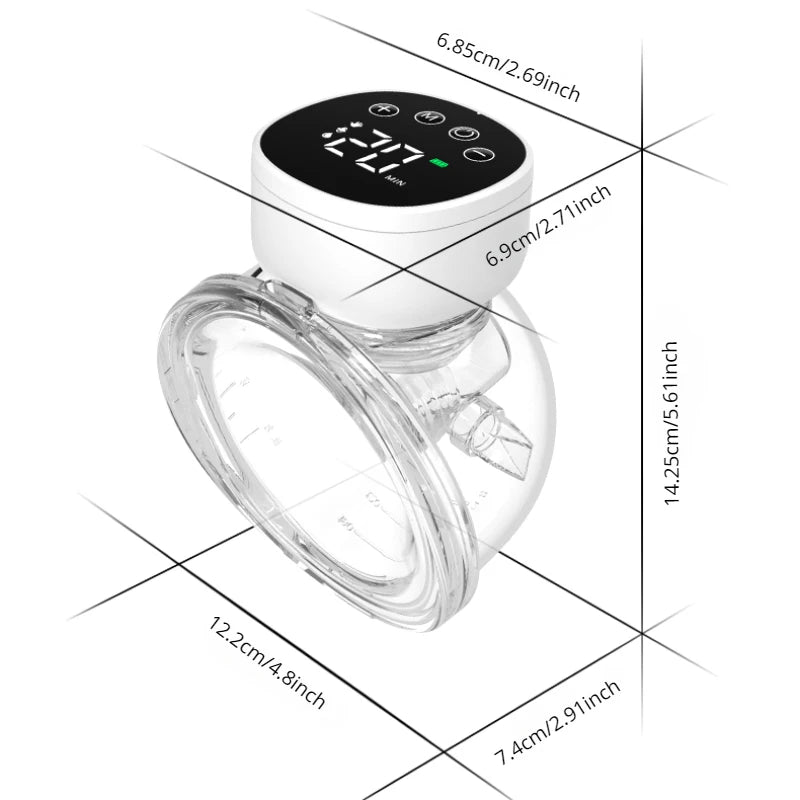 Wearable Fully Automatic Breast Pump